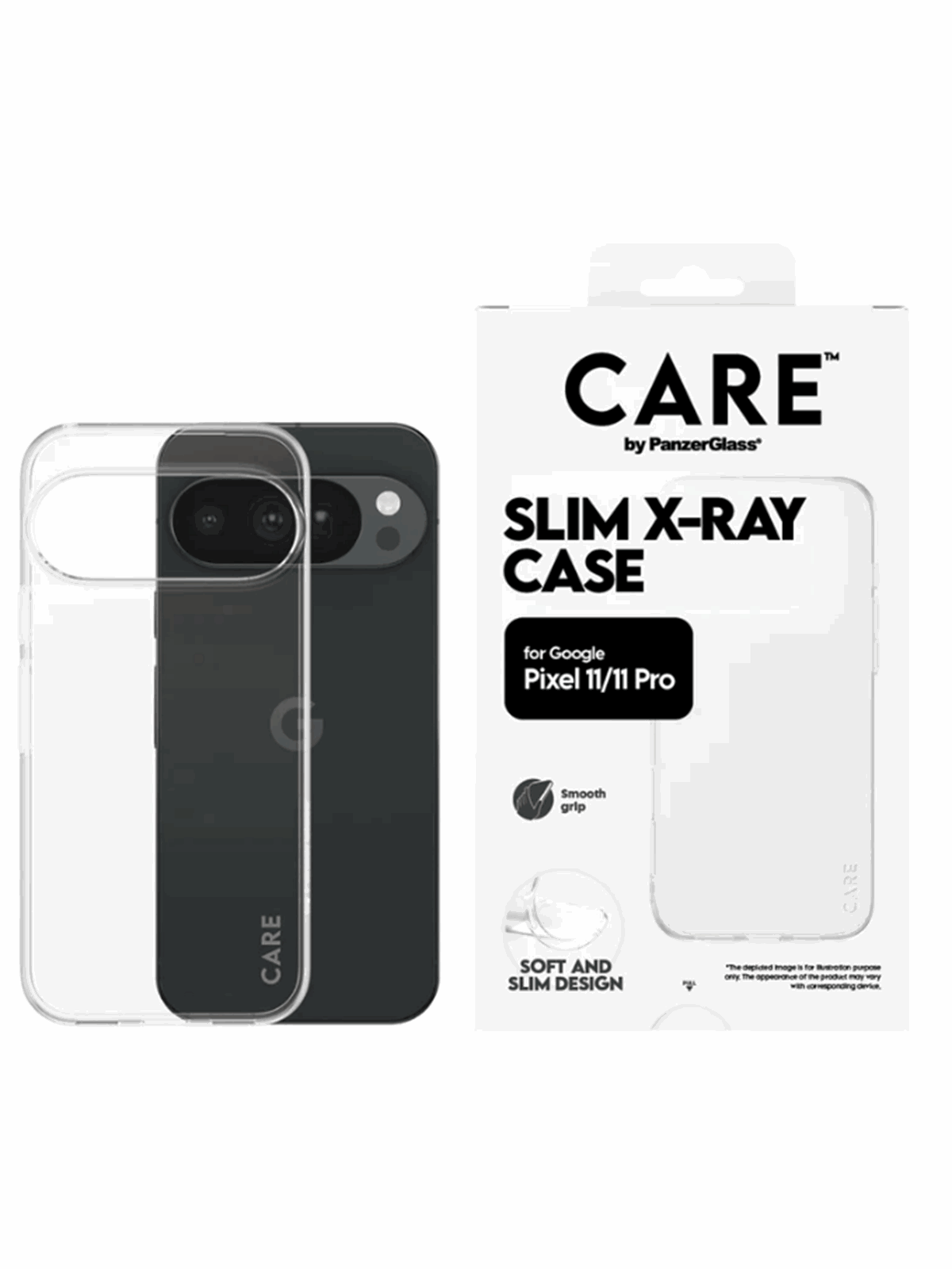 CARE by PanzerGlass X-Ray Case Google Pixel 11 | Pixel 11 Pro