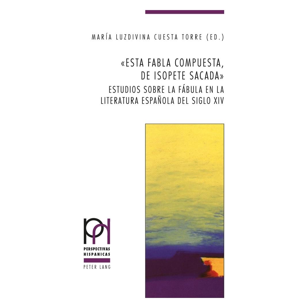 Peter Lang "Esta fabla compuesta, de Isopete sacada" (Spanisch, Softcover) (56020368)