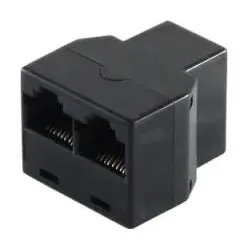 Adapter Modular Verbinder-Western-Kupplung 8/8 > 2 Western-Kupplung 8/8