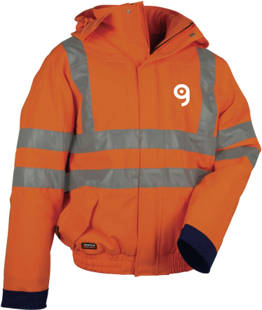 Giubbotto da lavoro alta visibilità Fluo Giallo  Utility Personalizzate o neutre Cofra