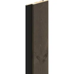 OSMO Fassade Verto Fichte 21x121 sf 420cm Black-Str. Sichtseite riffelgesägt,Vergrauungslasur VE 4 Stk.