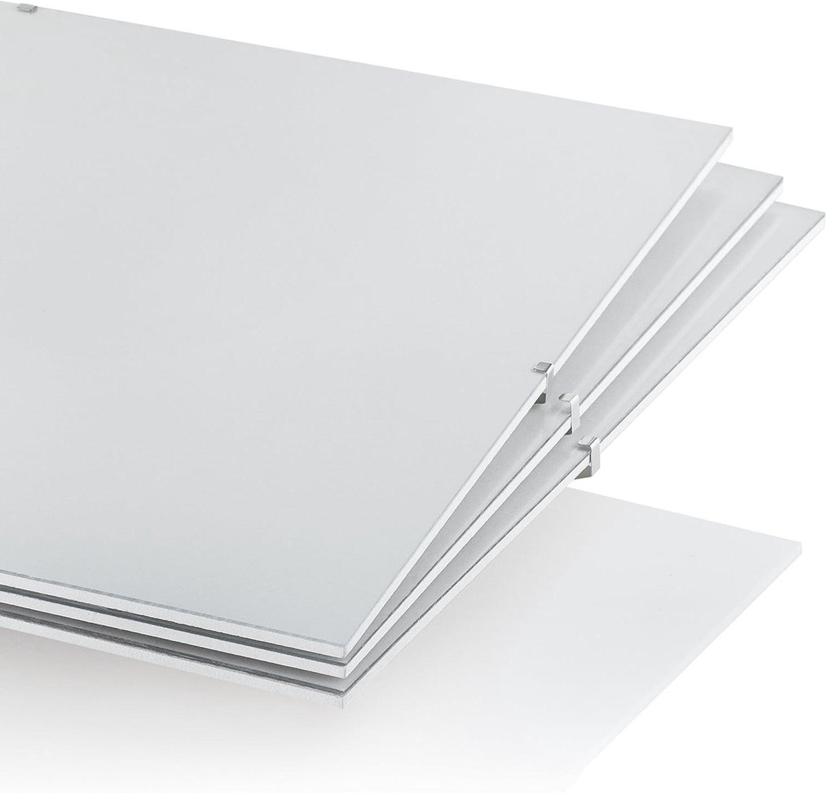 Clip Lijsten Set Onbehandeld - Poster Frames voor Foto Presentatie - 70 x 50 cm
