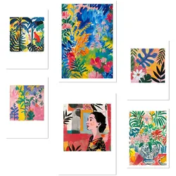 POSTER Set Mit 6 Blumig Und Auffällig Matisse A3 & A4 Rahmenlos