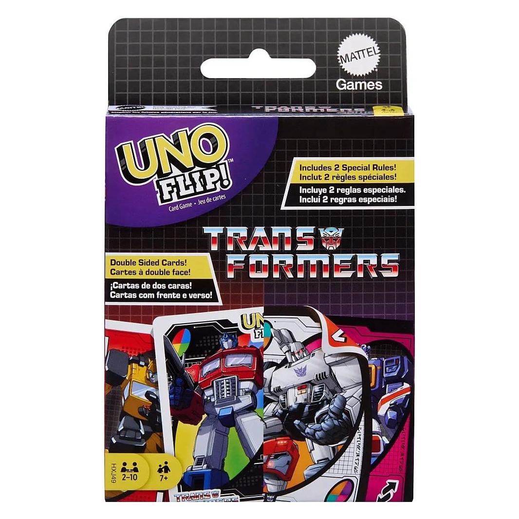 Mattel Games Uno Flip Transformers (Deutsch, 2 - 10 Spieler) (HXJ49)