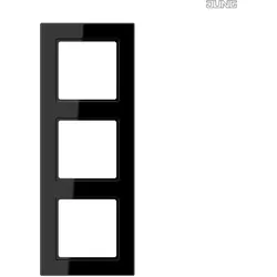 Jung AC583BFSW Rahmen 3-fach bruchsicher Serie A creation schwarz