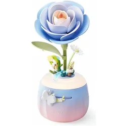 Robotime, Nachtlicht, Bausatz Starry Camellia Lamp 3D-Blumen-Nachtlicht
