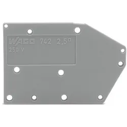 WAGO GmbH &amp; Co. KG Abschlussplatte anrastbar 742-100