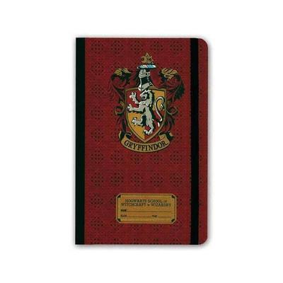Harry Potter Notizbuch Gryffindor - 80 Blatt - liniert