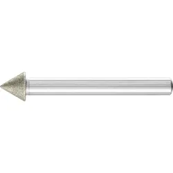 PFERD TOOLS Diamant-Schleifstift Spitzkegel zum Anfasen/Entgraten/Senken - 36476106