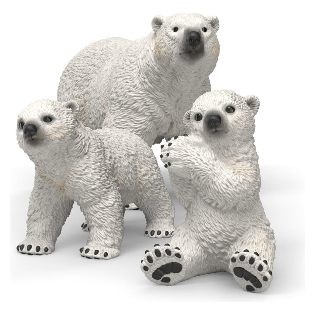 Schleich Polarbär Familie (42796)