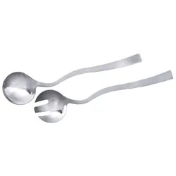 Contacto Salatbesteck, Edelstahl 18/10, 29 cm, 2 Stück