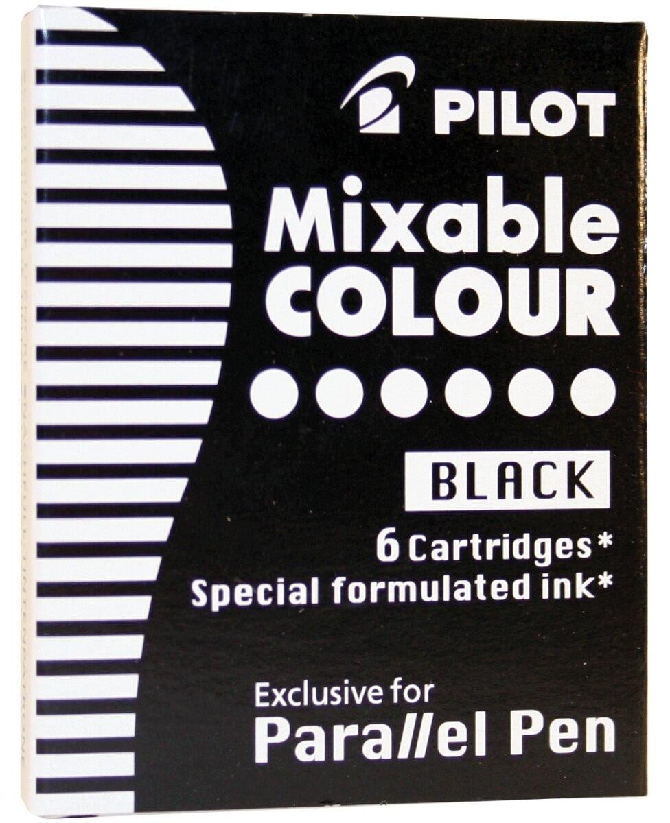 PILOT Inktpatronen voor vulpennen en parallelpennen, zwart