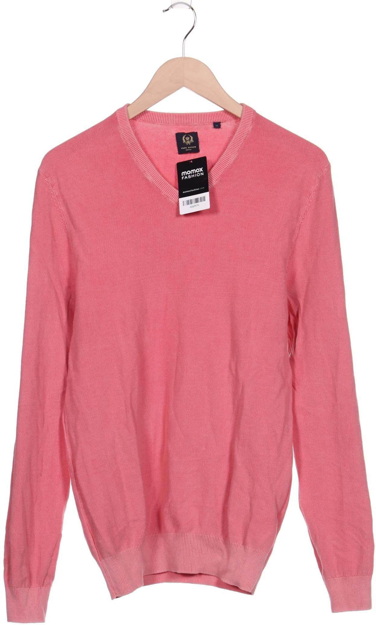Paul Rosen Herren Pullover, Pink, Gr. M, Baumwolle - Second Hand