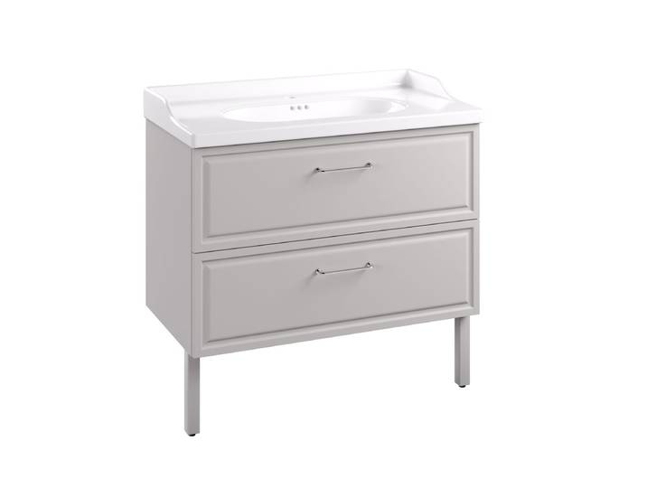 Sensea Plan vasque en céramique, CHARM Blanc