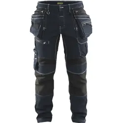 Stretch Handwerker-Jeans "X1900" - D120 - marine/schwarz