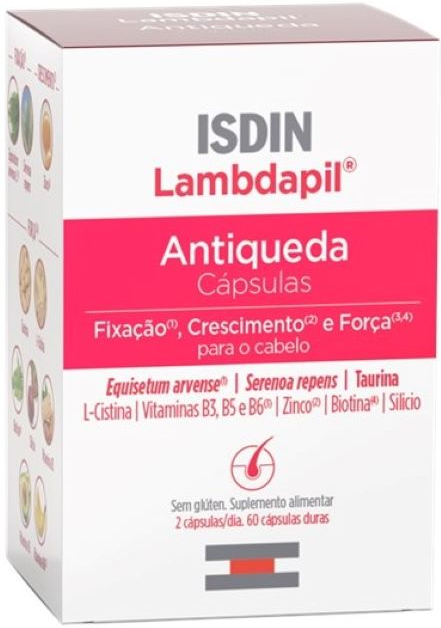 Isdin Lambdapil Anti-Queda 3x60 cápsulas