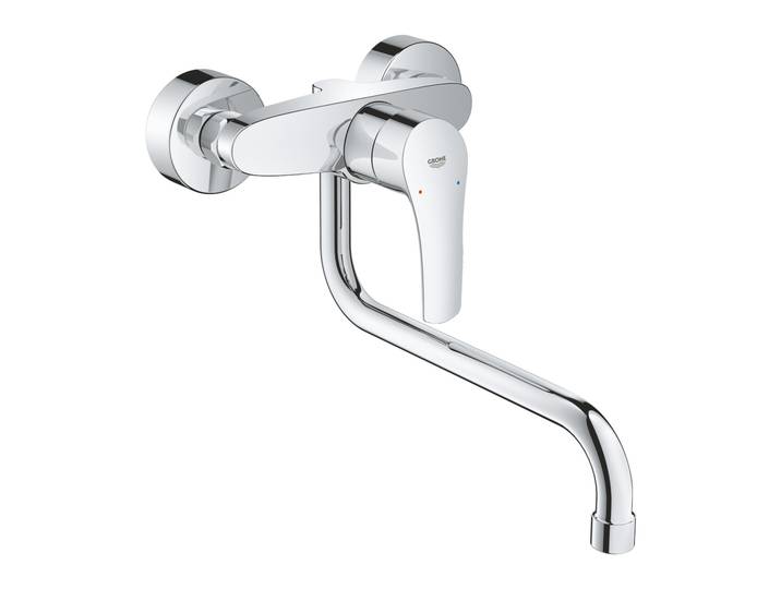 EUROSMART Mitigeur monocommande d'évier, Chrome(32224003)