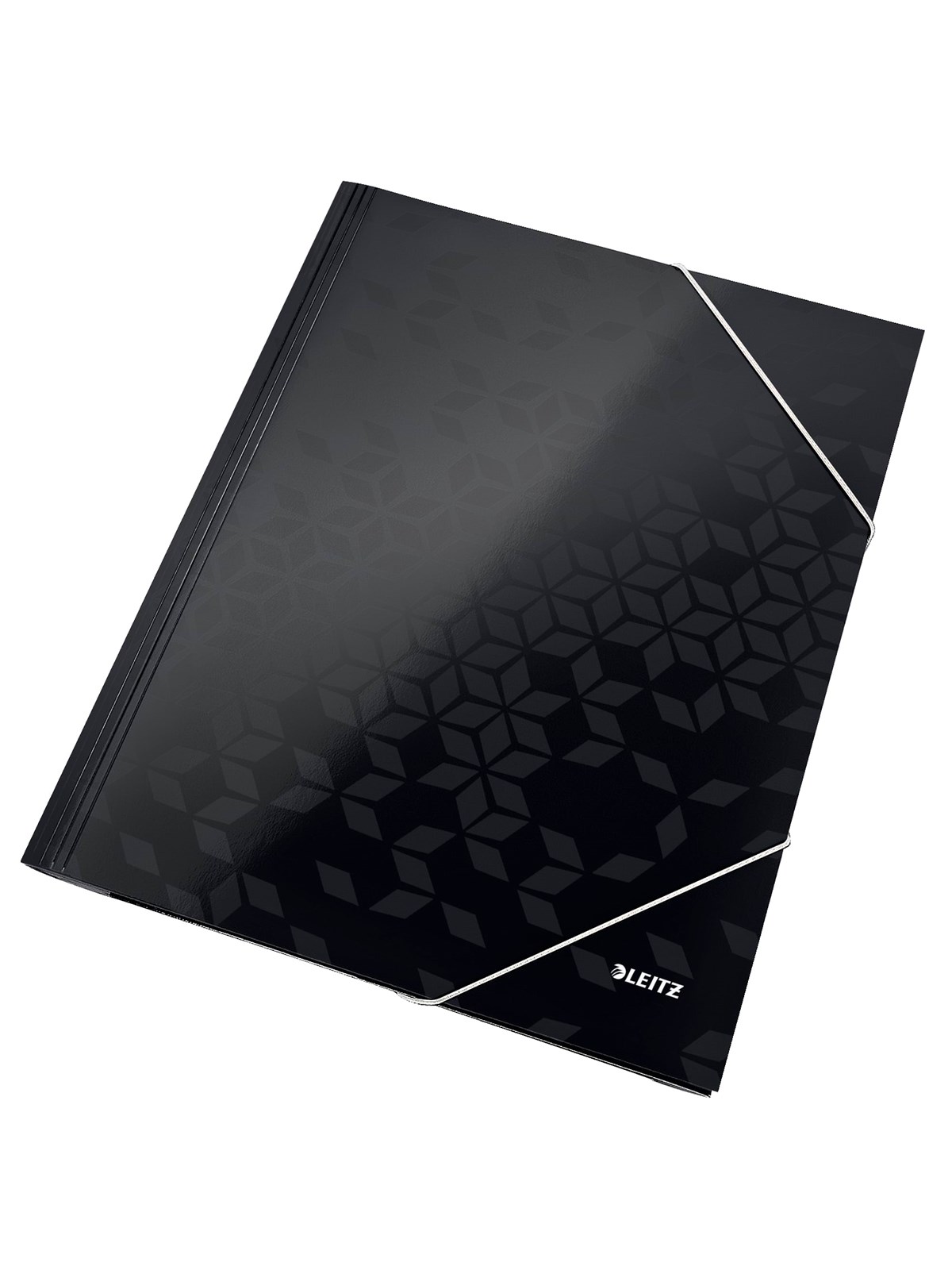 Leitz WOW Eckspannermappe Schwarz