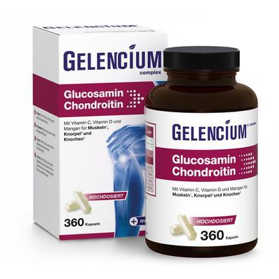 Gelencium Glucosamin Chondroitin hochdos.Vit.C Kps 360 St Kapseln
