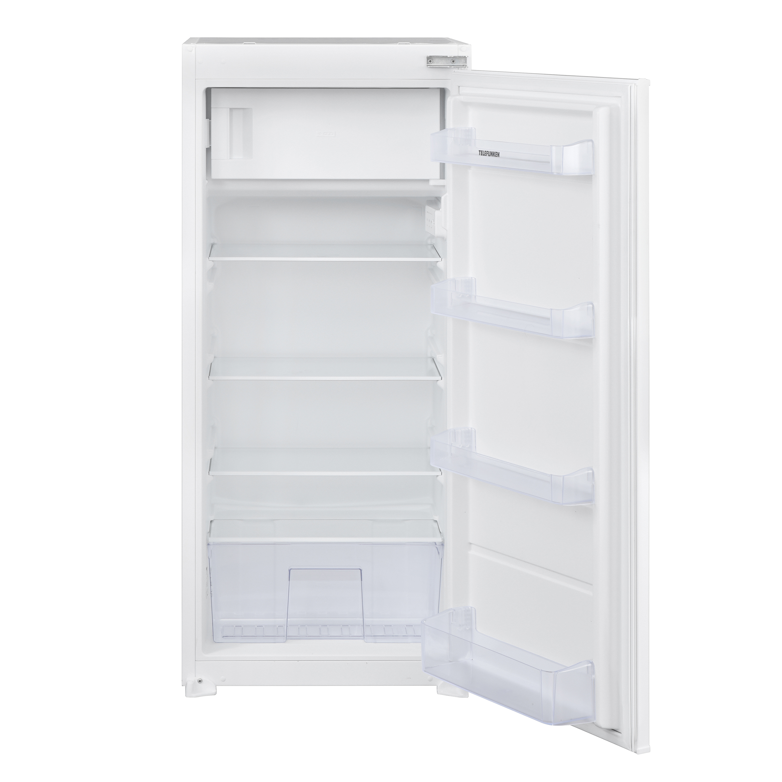 Telefunken EKG123S187E Einbaukühlschrank mit Gefrierfach | 122cm Nische | Schlepptür-Technik | 187 Liter Nutzinhalt