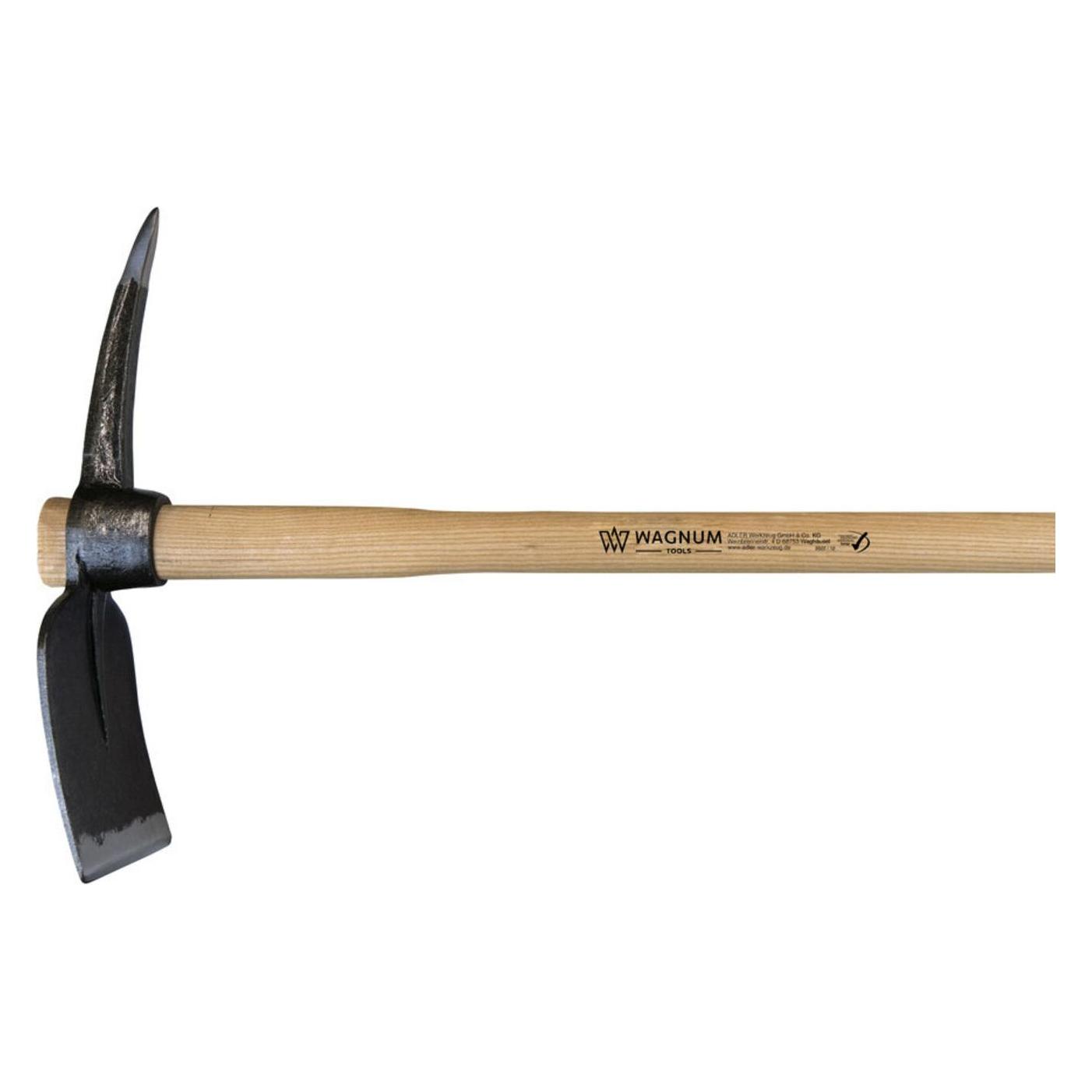 Magni Wegmacherhacke 1800g mit Eschenstiel geölt 1050mm Hacke aus C45 Stahl (60800534)