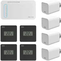 Tech Air TECH-STEROWNIKI Zestaw wireless zone control set for radiator heating, Heizkörper