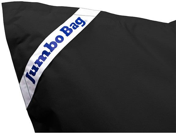 Jumbo Bag Coussin géant imperméable - noir Noir 170x30x130cm