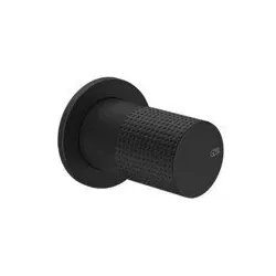 Gessi Habito Fertigmontageset Waschtisch-Einhebelmischer, für Abgang oben, Wandmontage, CESELLO, 70499299, Farbe: Schwarz Matt