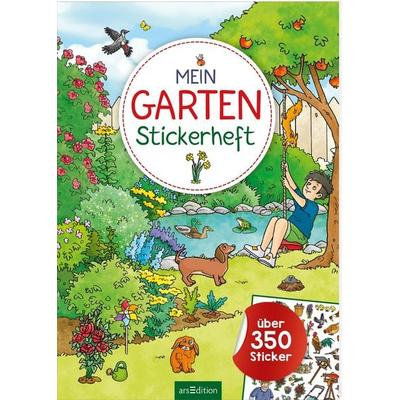 Mein Garten-Stickerheft, Taschenbuch von , arsedition, 978-3-8458-5146-4