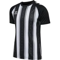 hummel Hmlmatch Striped Trikot S/S - black/white - 2XL