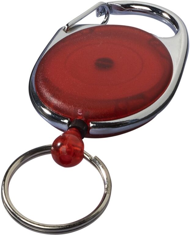 Porte-clés à boucle extensible Gerlos rouge