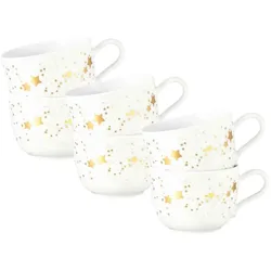 Seltmann Weiden Liberty Golden Stars Kaffeetasse 260 ml 6er Set