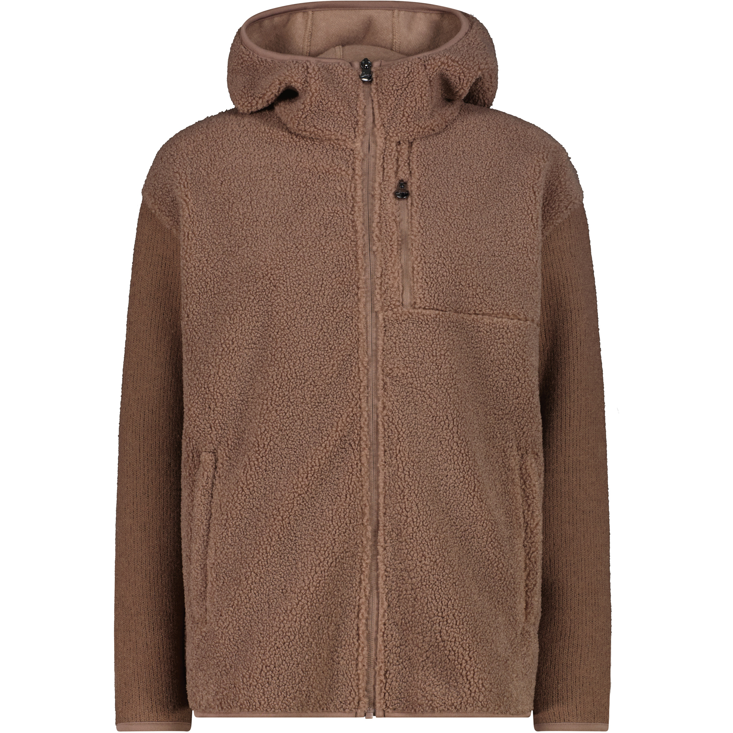 CMP Athleisure Damen Fleecejacke braun Größe L Lifestyle Atmungsaktiv