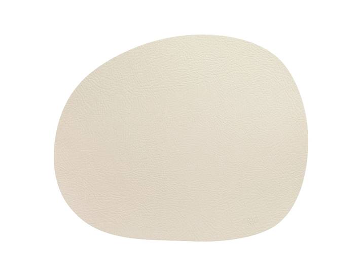 Aida Raw placemat leer Warm nude buffalo