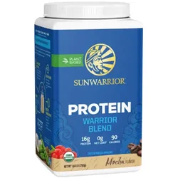 Sunwarrior - Warrior Blend Organic Protein - 750gMocha