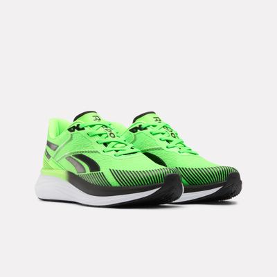 Laufschuh REEBOK "REEBOK VIVA SPEED", Herren, Gr. 44,5, grün (solar lime, schwarz, weiß), Synthetik, Textil, Schuhe Laufschuh