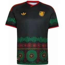 ADIDAS Herren Trikot Jamaika 26 Auswärts, Größe XL in Schwarz Schwarz