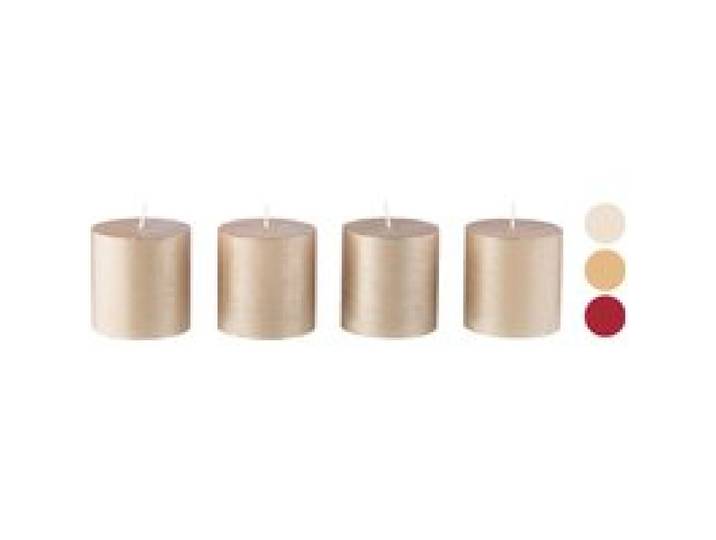LIVARNO® Bougies rustiques, 4 pièces