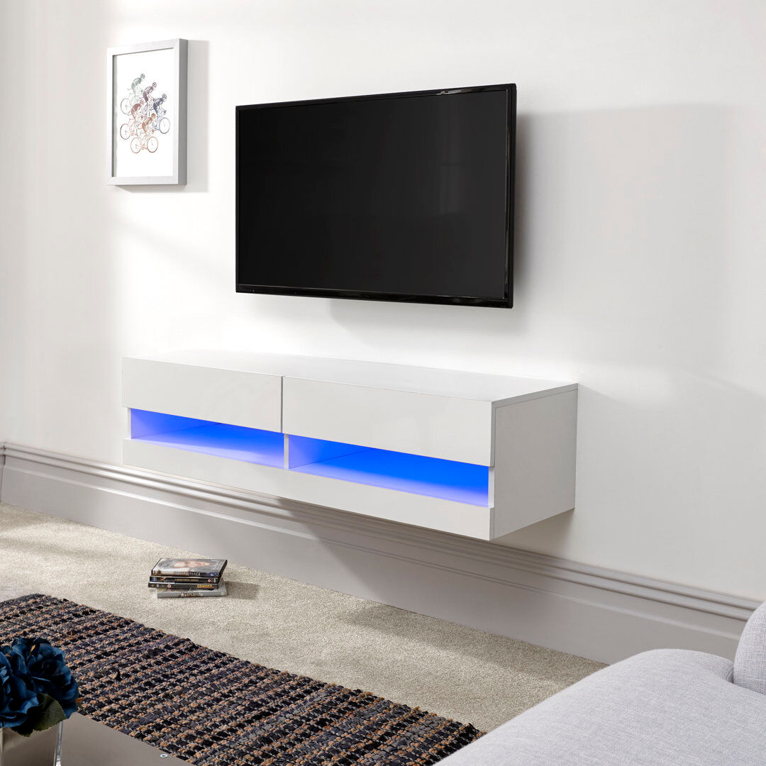 Zipcode Design Allon TV Stand for TVs up to 55" White 55"