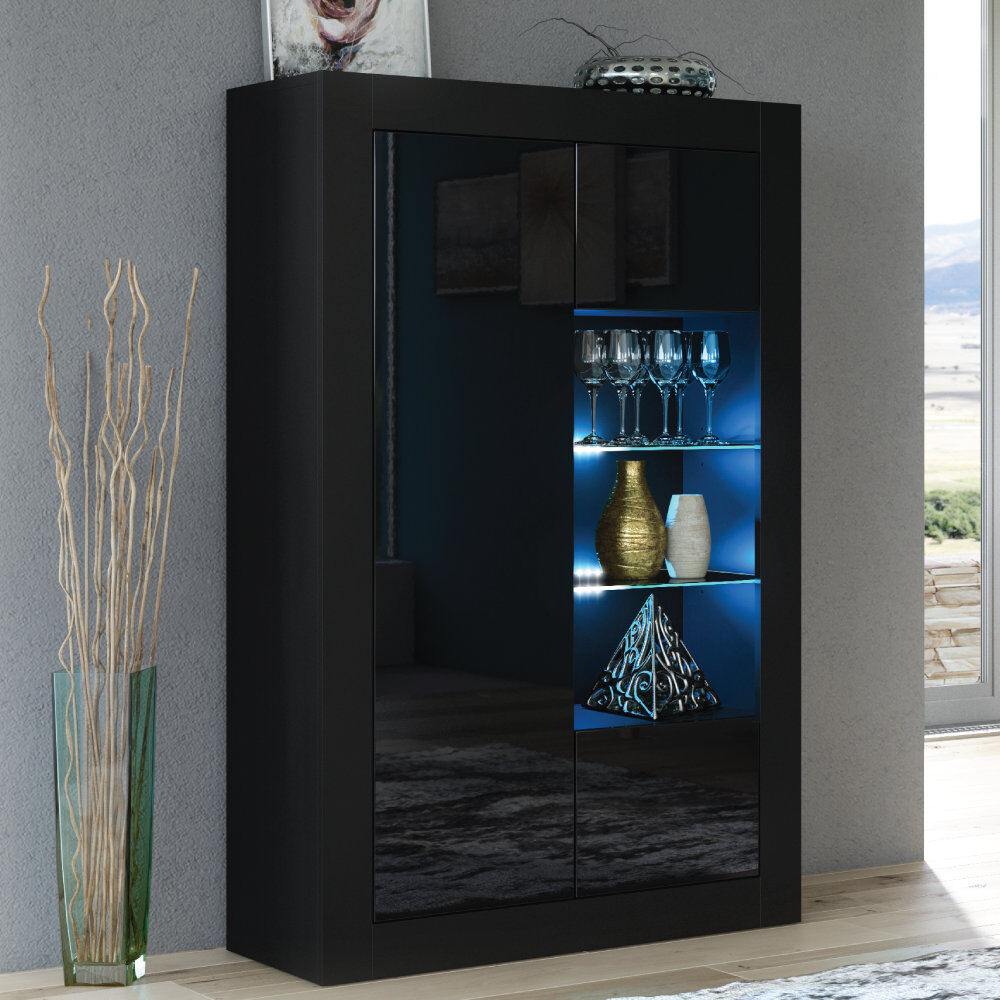 Metro Arnella 90.2cm Sideboard Black 140cm H X 90.2cm W X 35cm D