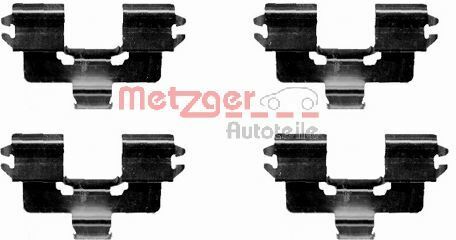Metzger Autoteile Zubehörsatz, Scheibenbremsbelag 109-1666