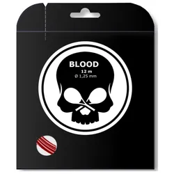 Tennissaite - BLACK SKULL -BLOOD - 12 m