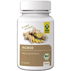 BIO Ingwer Kapseln 80 Stk.