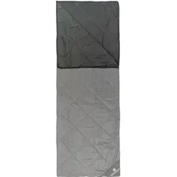 Grüezi Bag WellhealthBlanket Wool Melange Schlafsack grau