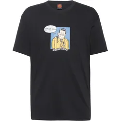 Santa Cruz Dressen Laugh T-Shirt Herren | Gr. S | schwarz - schwarz
