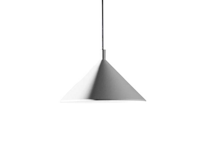 MARTINELLI LUCE lampe à suspension CONO PETITE (Blanc - Aluminium verni)