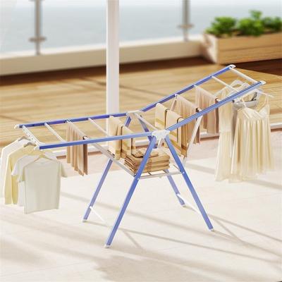 No Clothes Drying Rack,63 Inches Foldable Aviation Aluminum Alloy Drying Rack,