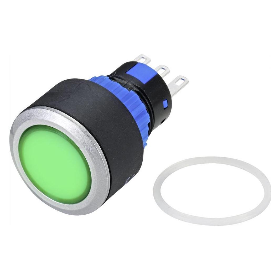 Tru Components Drucktaster 22 mm 1 NO 1 NC (TC-9219068)