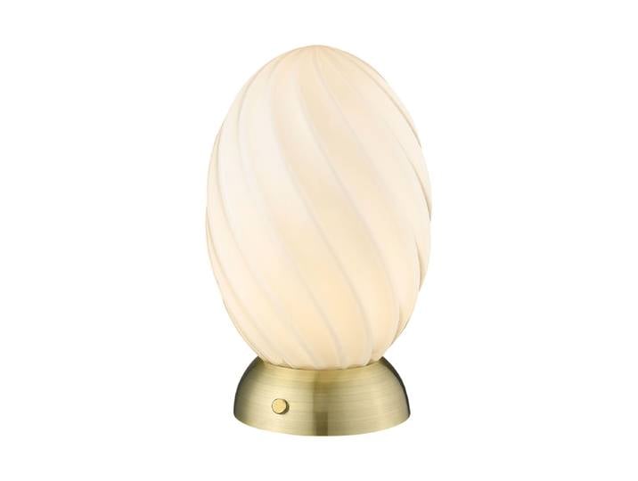 Design Tischlampe Twist Brass Halo Design