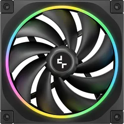 Deepcool "140mm FL14" (140 mm, 1x), PC Lüfter, Mehrfarbig, Schwarz
